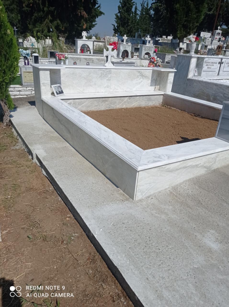 Κατασκευή μνημείου — Χρυσοστομίδης Αναστάσιος, τεχνίτης Θεσσαλονίκη